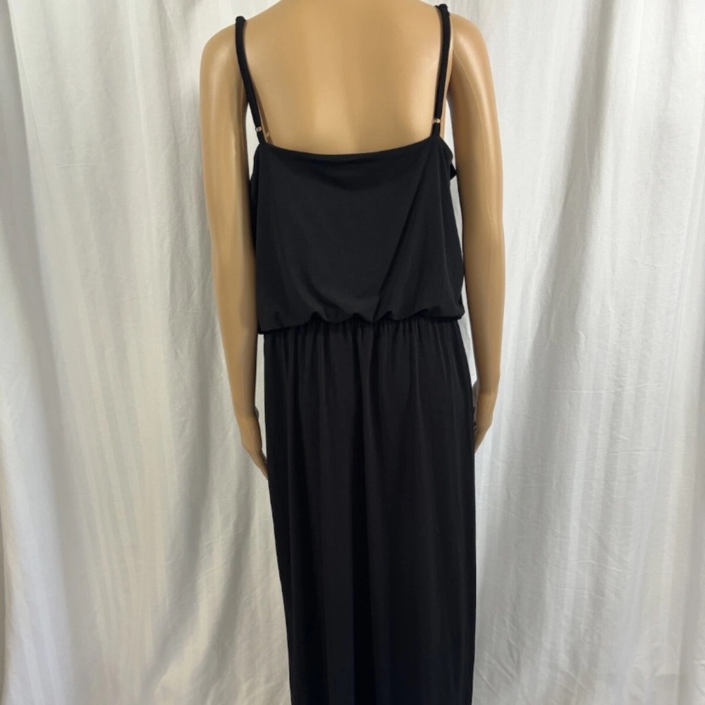 Style & Co 3X NWT Black adjustable Spaghetti Strap Maxi - Picture 6 of 10